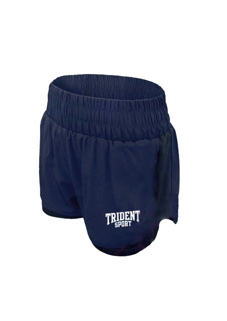 Trident High School CODE Sports Ladies Short Navy